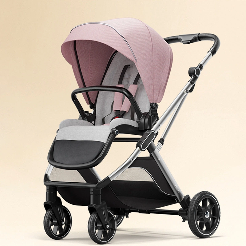 Lightweight Safe Foldable High Landscape Reversible Baby Stroller, New Toddler Stroller, Sit & Lie Flat