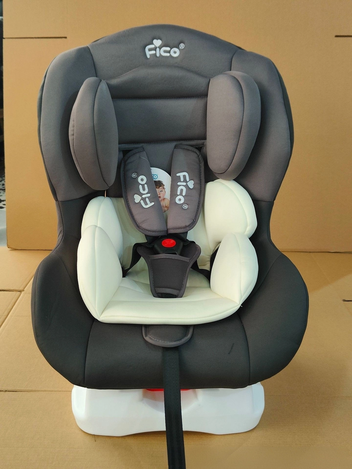 Genius Baby Child Car Seat, Universal Portable Baby Car Seat for Car, Fit 0-4 Years Old, Kids Travel Safety Chair
