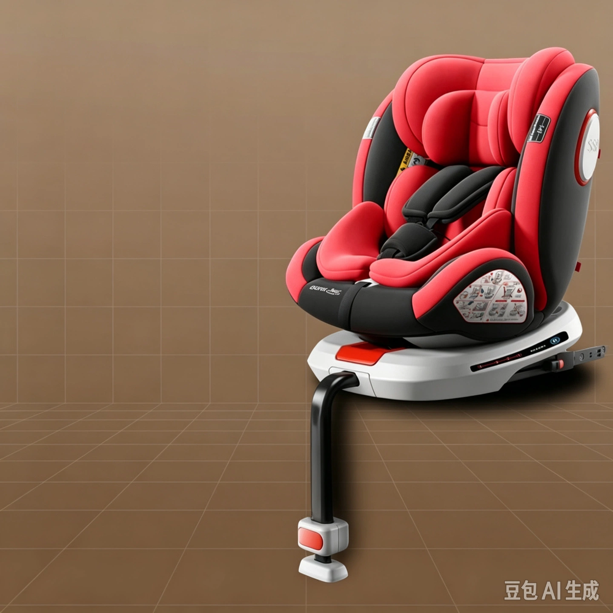 Baby Car Seat for Infants, 360° Rotatable Toddler Safety Car Seat, Smart Version